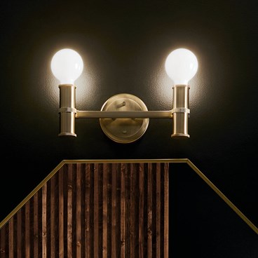 TORCHE luminaire mural double 13" x 5" | Luminaire Plus.ca