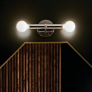 TORCHE luminaire mural double 5" x 9.75" | Luminaire Plus.ca