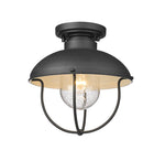 ANSEL luminaire plafonnier extérieur chrome vieillit 590F-GV