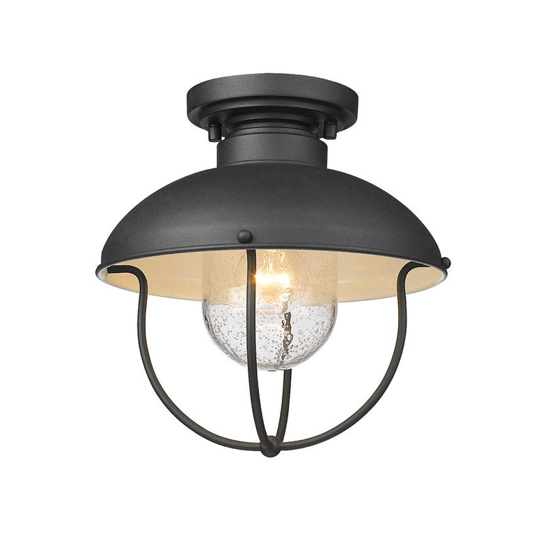 ANSEL luminaire plafonnier extérieur chrome vieillit 590F-GV