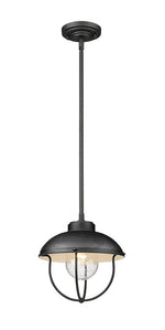 ANSEL luminaire suspendu extérieur chrome vieillit 590P