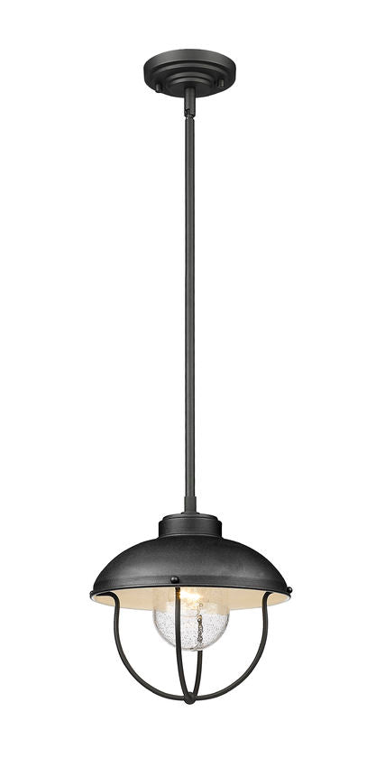 ANSEL luminaire suspendu extérieur chrome vieillit 590P