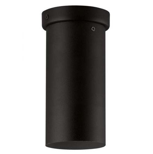 TORTORETO luminaire plafonnier tube noir