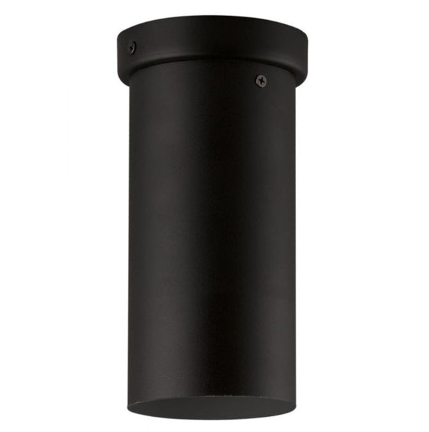 TORTORETO luminaire plafonnier tube noir