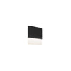 ALTO applique mural carré 6" led intégré | Luminaire Plus.ca