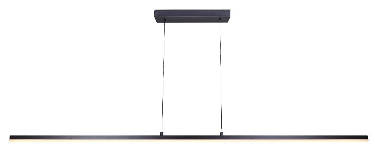 Linéaire suspendu noir 72" LPL237A72BK