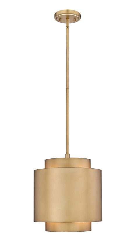 HARLECH Luminaire suspendu doré 739P12-RB