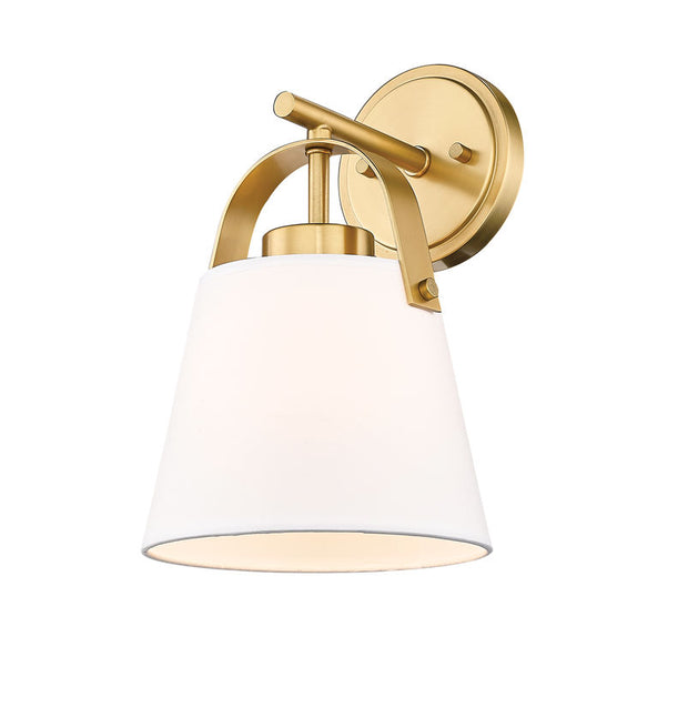 Z-STUDIO luminaire mural doré 13"H 743-1S-HBR