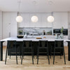 MARGO luminaire verre rond opale blanc 13 3/4'' | Luminaire Plus.ca