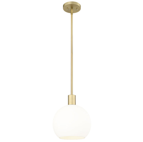 MARGO luminaire suspendu verre rond bullé 13 3/4''