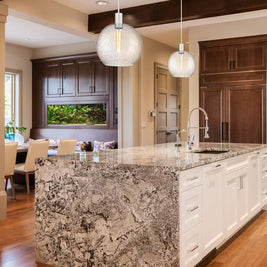 MARGO luminaire suspendu verre rond bullé 9 3/4'' | Luminaire Plus.ca