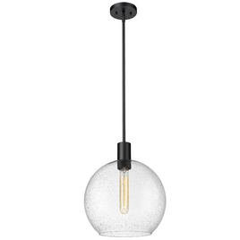 MARGO luminaire suspendu verre rond bullé 9 3/4'' | Luminaire Plus.ca