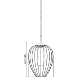 SAVANTI luminaire suspendu 12