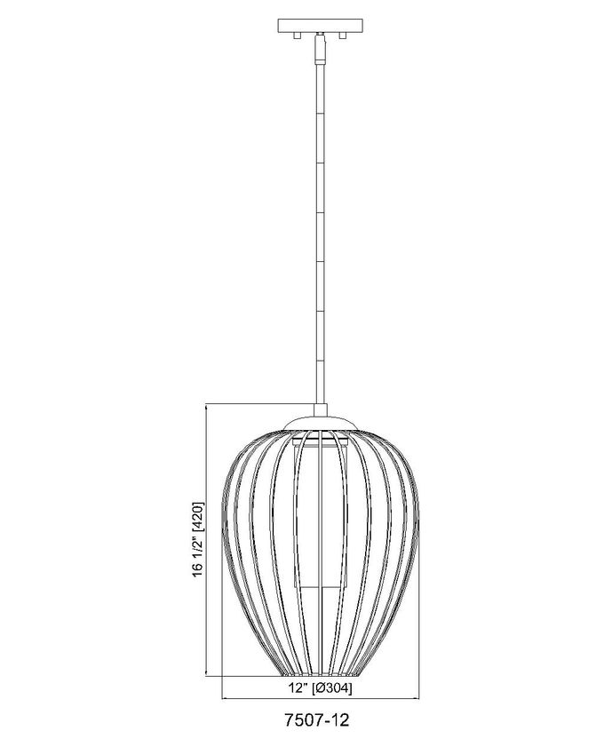 SAVANTI luminaire suspendu 12