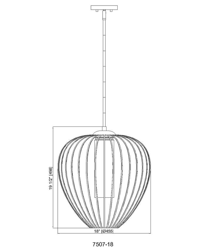 SAVANTI luminaire suspendu 18
