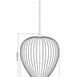 SAVANTI luminaire suspendu 22