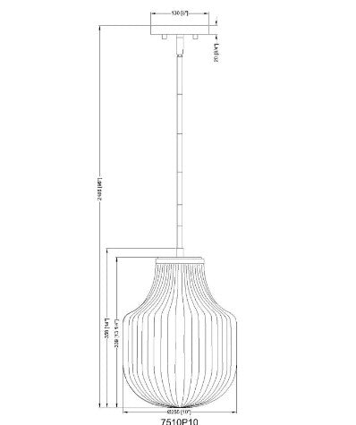 NEWBURY luminaire suspension 10" IL-115 | Luminaire Plus.ca