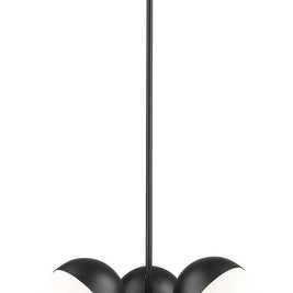 REALM SPHERE luminaire suspendu 17''D noir 7517-3MB