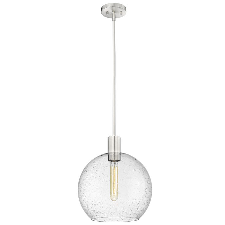 MARGO luminaire suspendu verre rond bullé 9 3/4'' | Luminaire Plus.ca