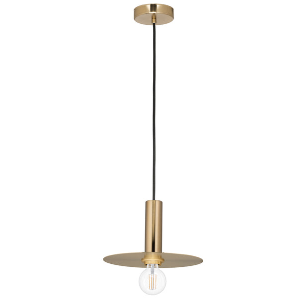 ESCANDELL luminaire suspendu 9 1/2"D doré 900731A | Luminaire Plus.ca