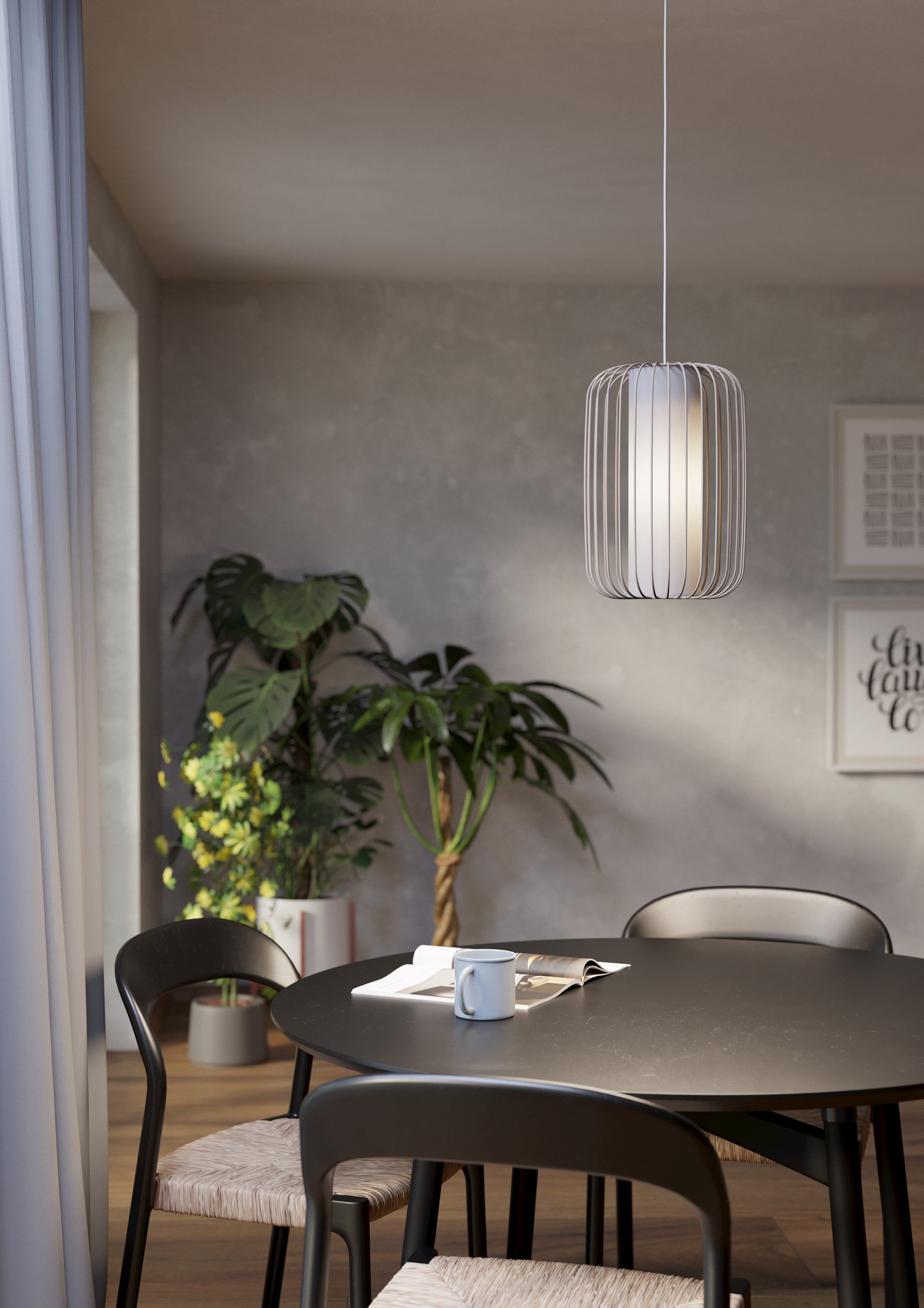 TERRAROSA luminaire suspendu 9 1/2