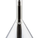 CONIC suspendu noir et verre clair 8'' AC11161BK | Luminaire Plus.ca
