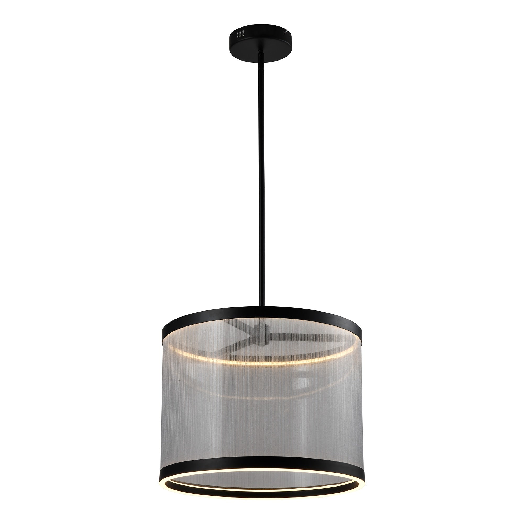 CORA Luminaire suspendu organza 18