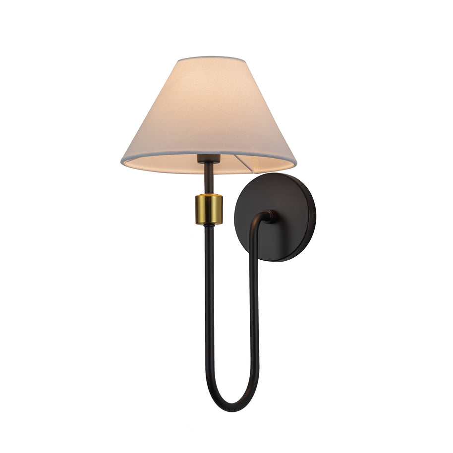 PROVIDENCE luminaire mural noir AC12031BB