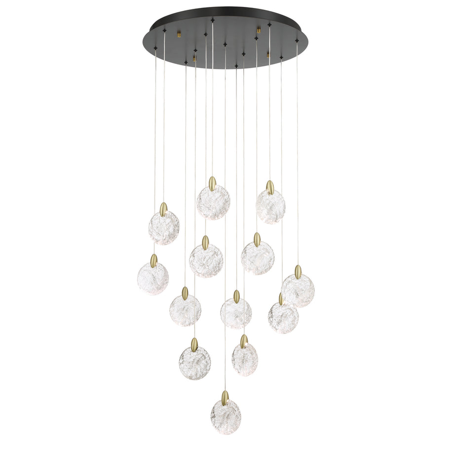 SNOWFLAKE Luminaire suspendu en cascade 12,16,24  ou 32