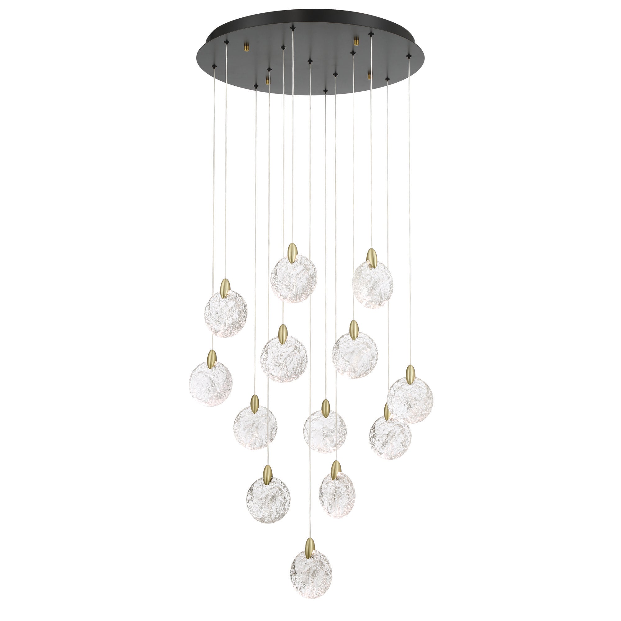 SNOWFLAKE Luminaire suspendu en cascade 12,16,24  ou 32