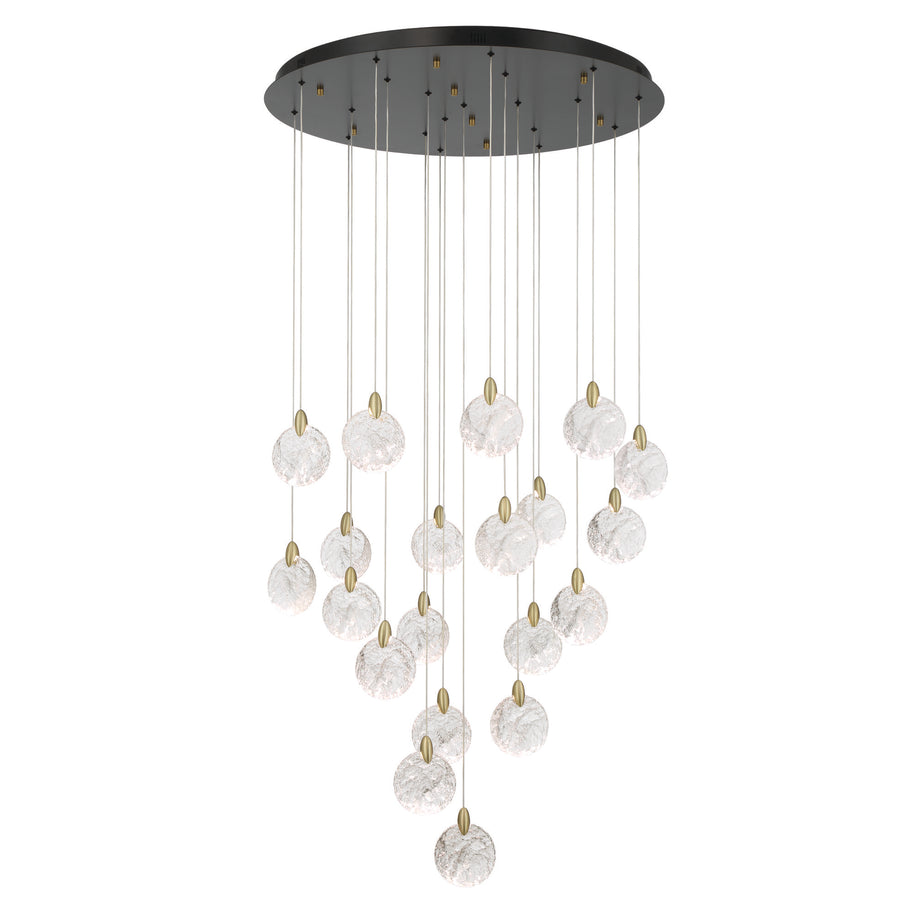 SNOWFLAKE Luminaire suspendu en cascade 12,16,24  ou 32