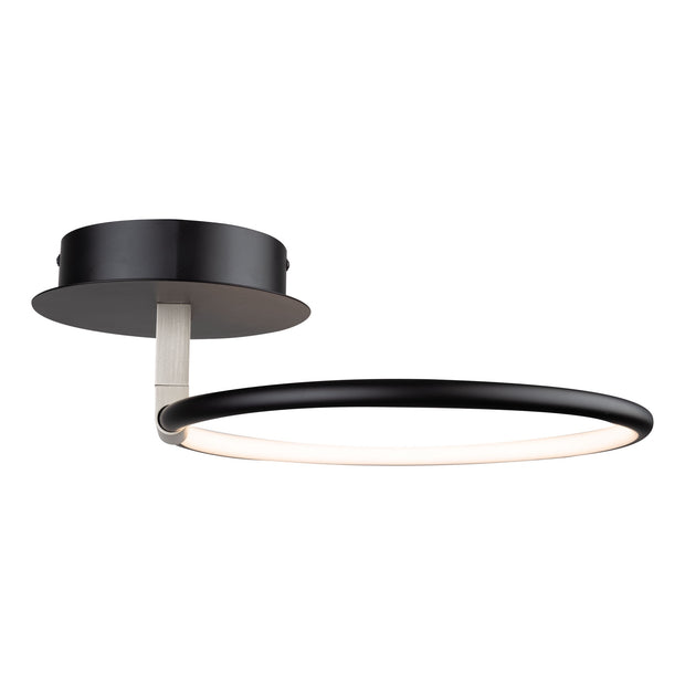 HALO semi-plafonnier noir Led intégré AC6630NB | Luminaire Plus.ca