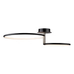 HALO semi-plafonnier noir Led intégré AC6632NB | Luminaire Plus.ca