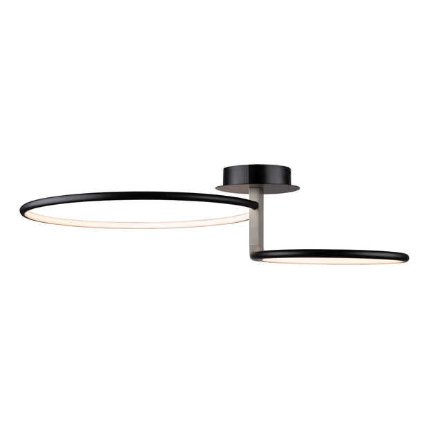 HALO semi-plafonnier noir Led intégré AC6632NB | Luminaire Plus.ca