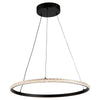 NOVA luminaire suspendu noir 20''AC6711BK | Luminaire Plus.ca
