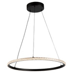 NOVA luminaire suspendu noir 20''AC6711BK | Luminaire Plus.ca