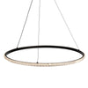 NOVA luminaire suspendu noir 24''AC6712BK | Luminaire Plus.ca