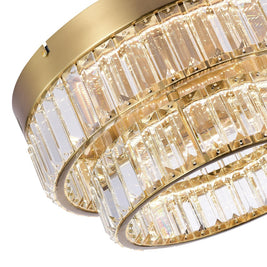 STELLA luminaire doré ou nickel brossé AC6725 | Luminaire Plus.ca