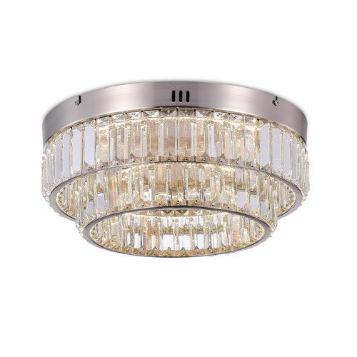 STELLA luminaire plafonnier doré ou nickel brossé AC6725