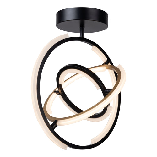 TRILOGY luminaire noir et laiton, del AC6745BB | Luminaire Plus.ca 