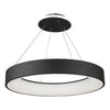 LAZIO luminaire suspendu rond noir, del intégré | Luminaire Plus.ca