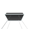 LAZIO luminaire suspendu carré noir, del intégré BT2021BK | Luminaire Plus.ca