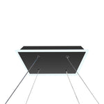 LAZIO luminaire suspendu carré noir, del intégré BT2021BK | Luminaire Plus.ca