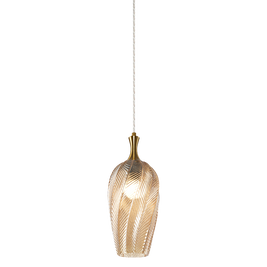 EESHA luminaire suspendu noir ou doré C30901