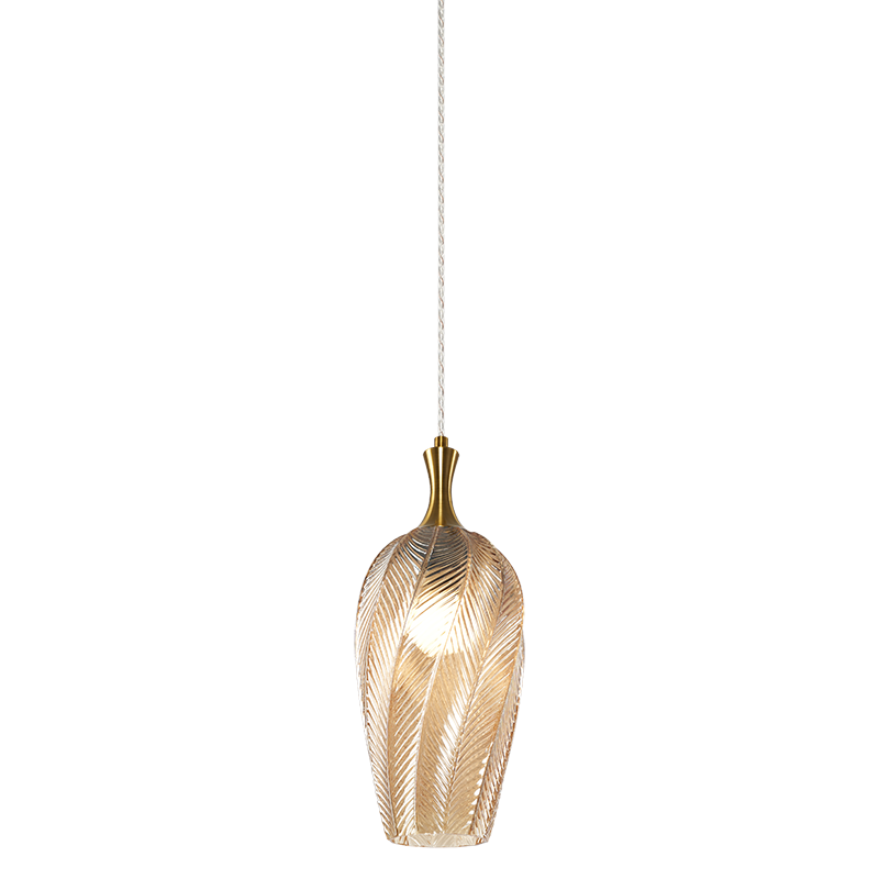 EESHA luminaire suspendu noir ou doré C30901