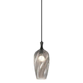EESHA luminaire suspendu noir ou doré C30901
