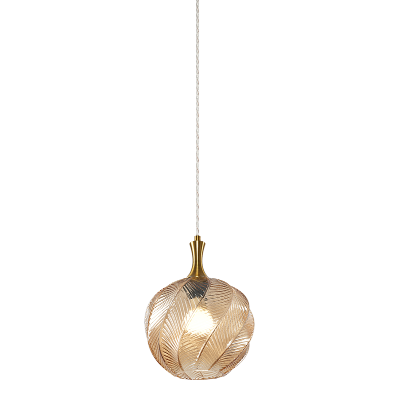 EESHA luminaire suspendu noir ou doré C30902