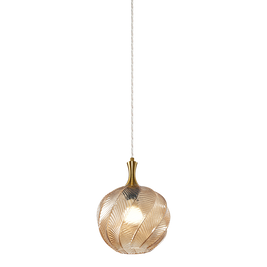 EESHA luminaire suspendu noir ou doré C30902