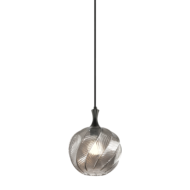 EESHA luminaire suspendu noir ou doré C30902