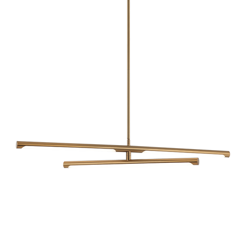 NOVELLE luminaire suspendu linéaire double 30" C31454